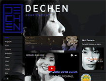 Tablet Screenshot of dechen-shak.com